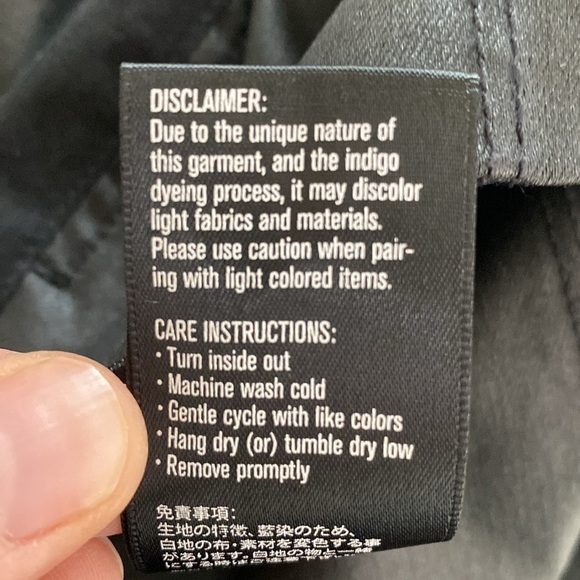 3X1 pants black coated wax skinny women’s 30 stretchy EUC Revolve - Picture 9 of 9